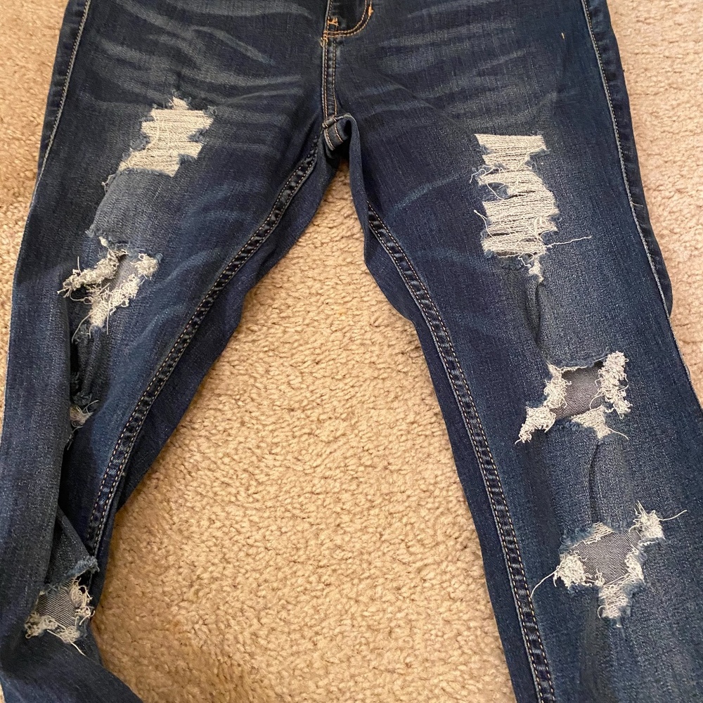 Distressed Jeans